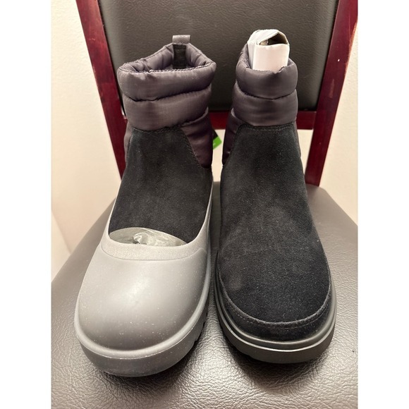 New UGG Men\'s Waterproof Winter Snow Boots Black Thinsulate Insulation Size 10 main image 7
